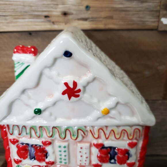 Candy & Ice Cream Gingerbread House Cookie Jar by MSRF Design Studio - Picture 11 of 11
